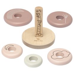 MICKI STAPELLEKSAK ROSA