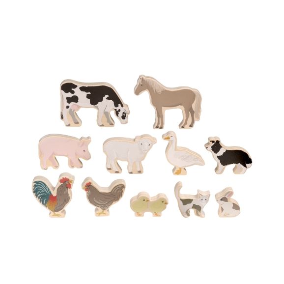Bondgårdsdjur trä