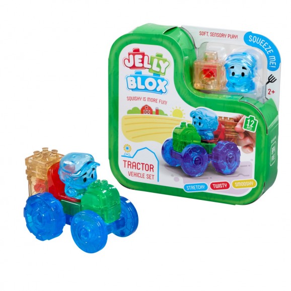Jelly Blox Traktor Set 12 Delar