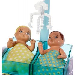 Barbie Baby Doktor Barnläkare med 2 bebisar DVG10