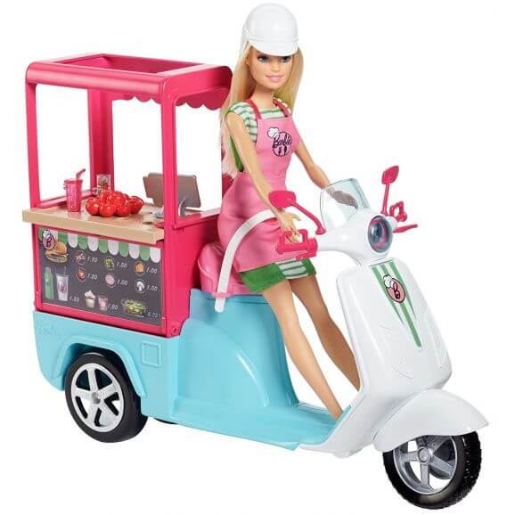 Barbie Bistro Moped Car PK2