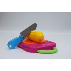 Leksaksmat Playfood Grönsaker, kniv och skärbräda 42 st. delar