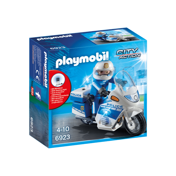 Playmobil Polis på Motorcykel 6923