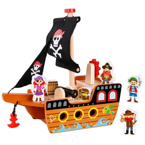 Piratskepp i trä, Tooky Toy