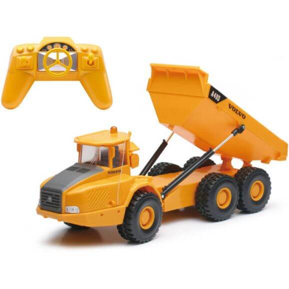 Radiostyrd Dumper Volvo A40D. 34 cm.