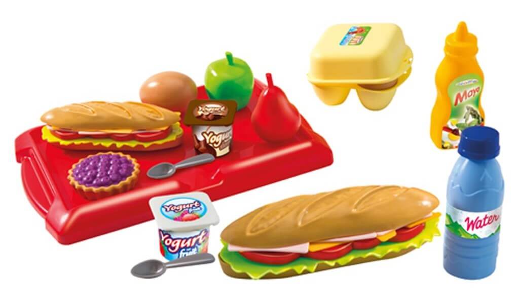 Ecoiffier Sandwich Smörgås Set - Play Fun