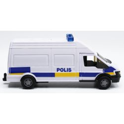 Polisbuss Leksaksbil TEAMA - 1:48