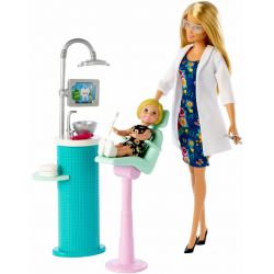 Barbie Tandläkare Docka & Lekset FXP16