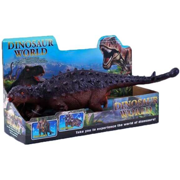 Dinosaurie Ankylosaurus med ljud