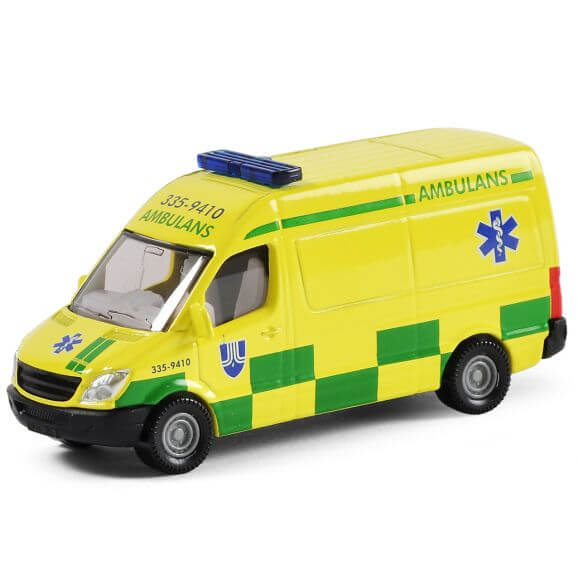 Siku Ambulans leksaksbil - 1:87
