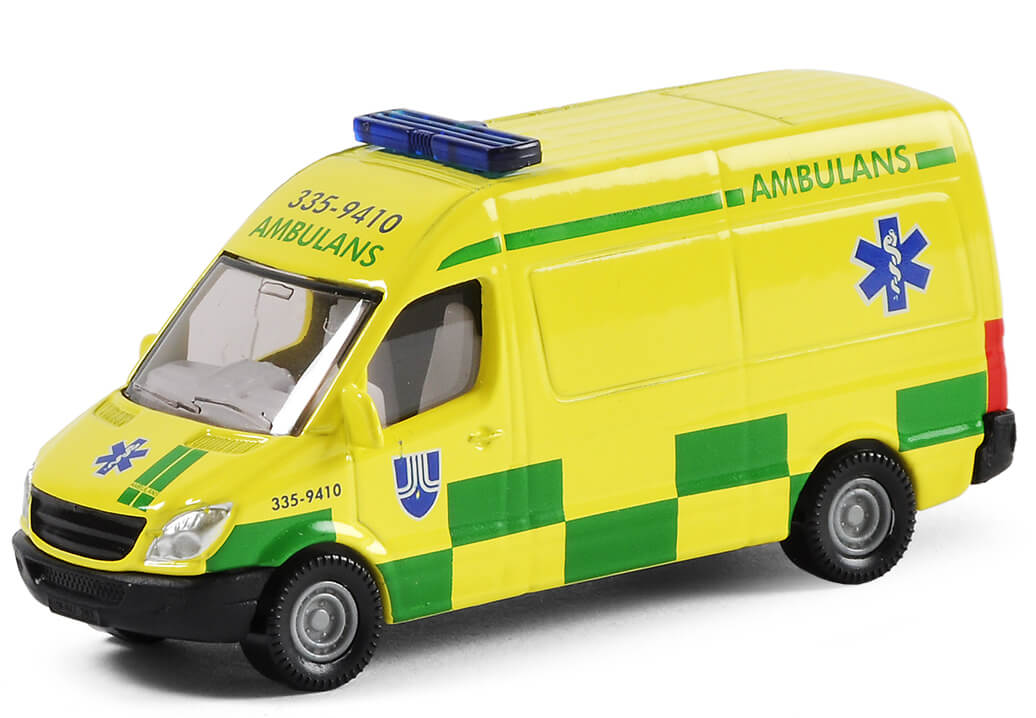 Läs mer om Siku Ambulans Leksaksbil 1389