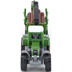 Siku Traktor Fendt med timmersläp 1:87