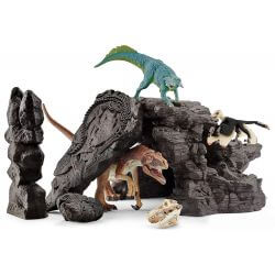 Schleich Dinosaurier med grotta 41461