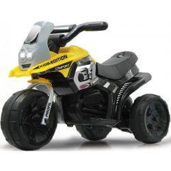 Jamara Elmotorcykel E-Trike Racer Gul 6 volt leksak barn