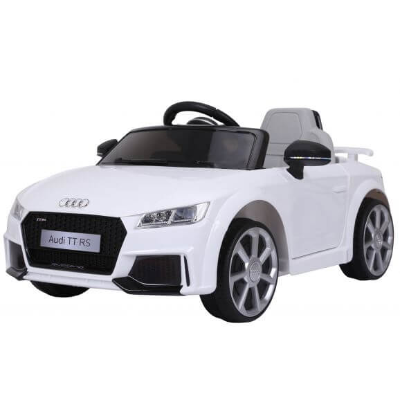 Leksaksbil elbil barn AUDI TT RS 2x12V Vit