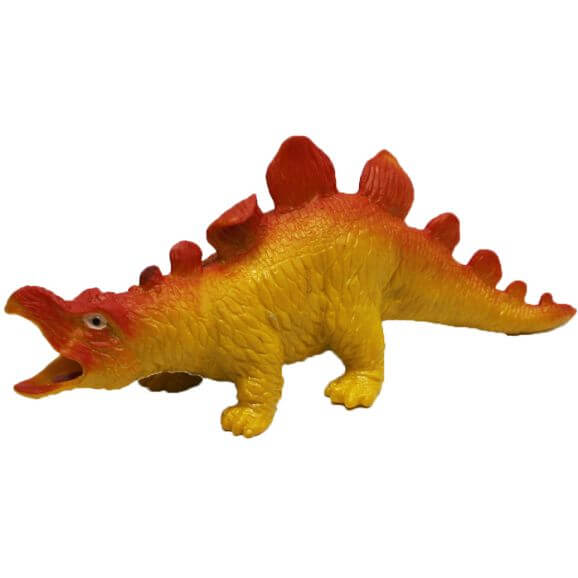 Dinosaurie Triceratops Stretchy i mjukt gummi