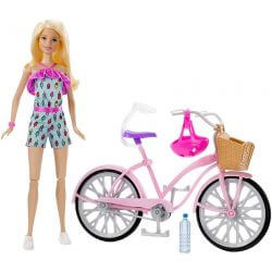 Barbie Docka och Cykel FTV96