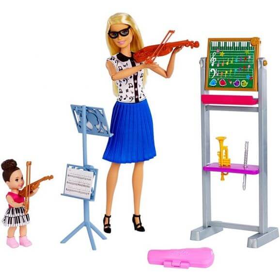 Barbie Musiklärare Docka & Playset FXP18