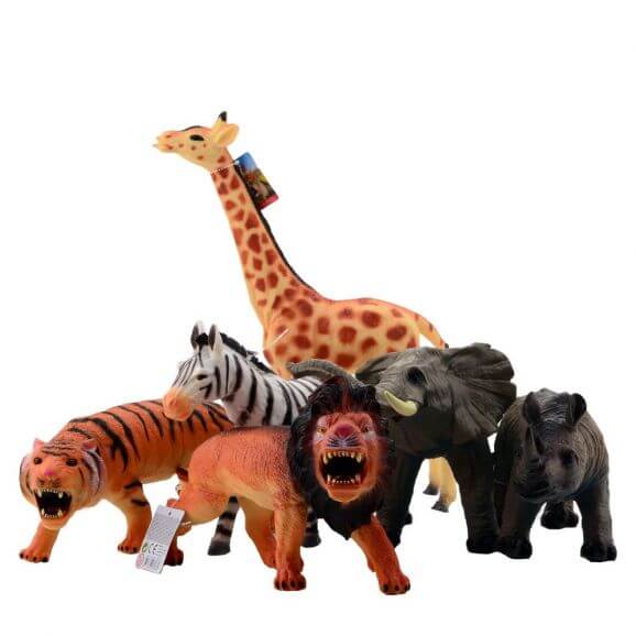 Exotisk figur 1 st Mjuk