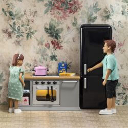 Lundby Spis och Kylskåp Set