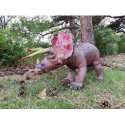 Dinosaurie Triceratops Naturgummi - 92 cm