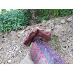 Dinosaurie Triceratops Naturgummi - 92 cm
