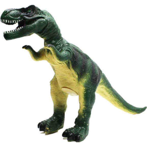 T-Rex Dinosaurie Grön Mjuk - 31 cm