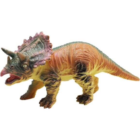 Dinosaurie Triceratops Mjuk - 38 cm