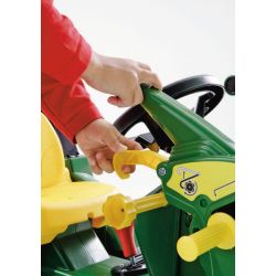 Rolly Toys John Deere 7930 Tramptraktor med frontlastare