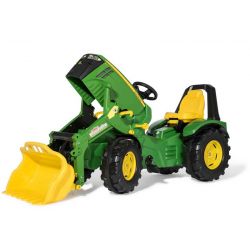 Rolly Toys X-Trac Premium John Deere 8400R Tramptraktor med frontlastare