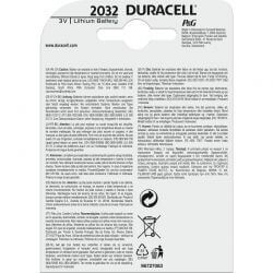 2032, Duracell batterier 2 st.