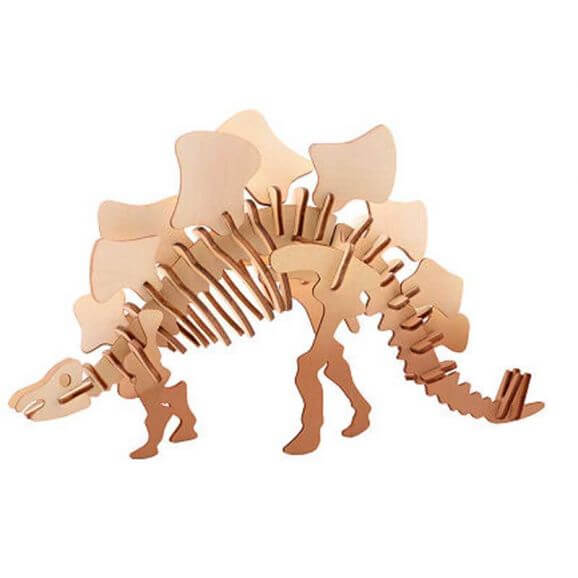 Pussel 3D Dinosaurie Plywood T-Rex