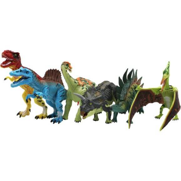Dinosaurier Familj 6 st