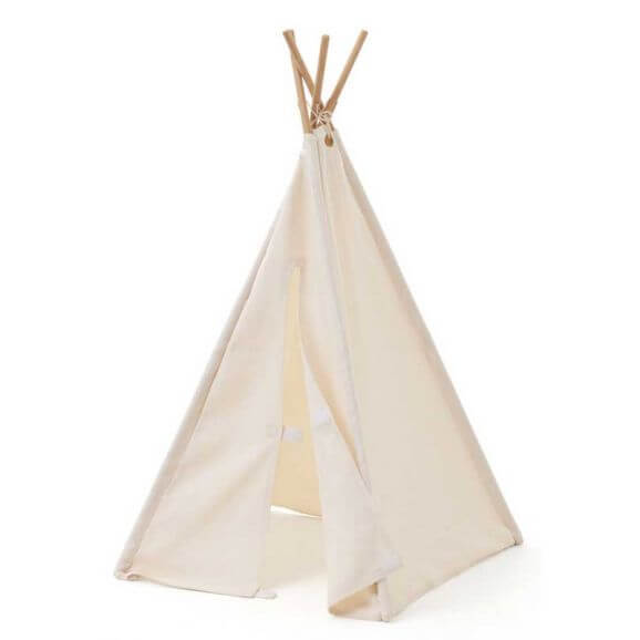 Kids Concept Tipitält Mini Naturvit