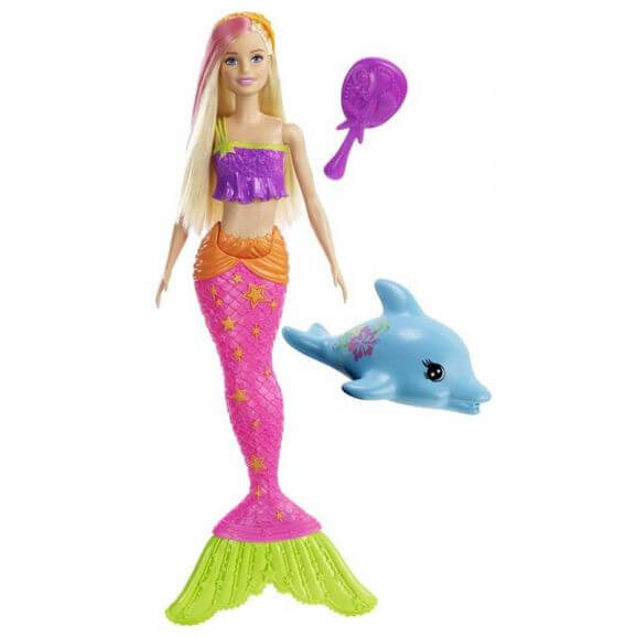 Barbie Dreamtopia Sjöjungfru med delfin GGG58