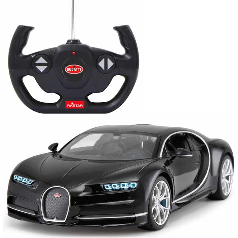 Läs mer om Radiostyrd Bil Bugatti Chiron Svart Jamara 1:14