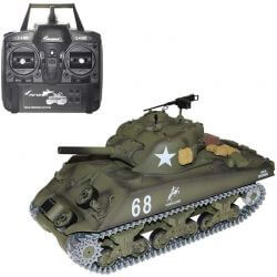 Amewi Radiostyrd Stridsvagn U.S Sherman M4 A3 1:16 2,4 Ghz