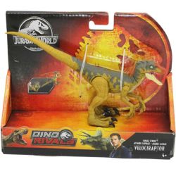 Jurassic World Velociraptor Dinosaurie Savage Strike 20 cm