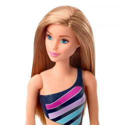 Barbiedocka Beach i en snygg Baddräkt