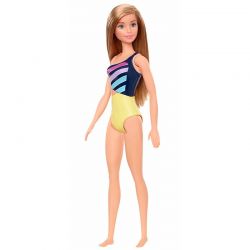 Barbiedocka Beach i en snygg Baddräkt