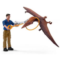 Schleich Jetpack Chase Dinosaurie och figur 41467