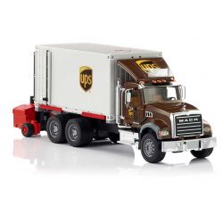Bruder MACK Granite UPS Lastbil med truck 02813