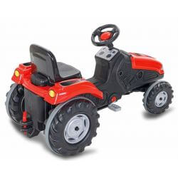 Tramptraktor Big Wheel Jamara Röd