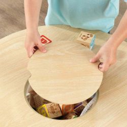 KidKraft Runt Bord med stolar och förvaring