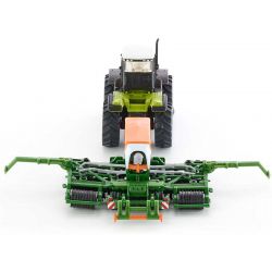 Siku traktor Claas Xerion med Amazone såmaskin 1826 - 1:87