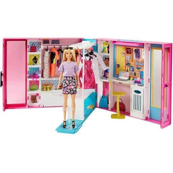 Barbie Garderob Fashionistas Ultimate Closet GBK10