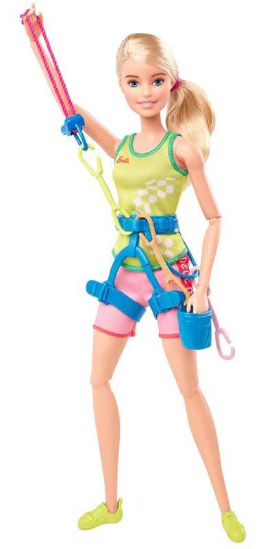 Barbie Olympics Klättrare Docka