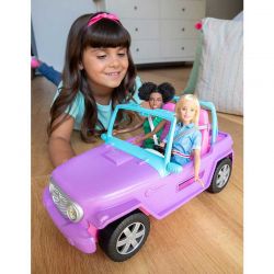 Barbie Beach Jeep Lila