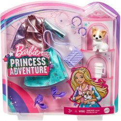 Barbie Princess Adventure Fashion Pack Pet Puppy