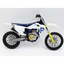 Motorcross Husqvarna FC450 Lekaksmotorcykel DieCast - 1:12